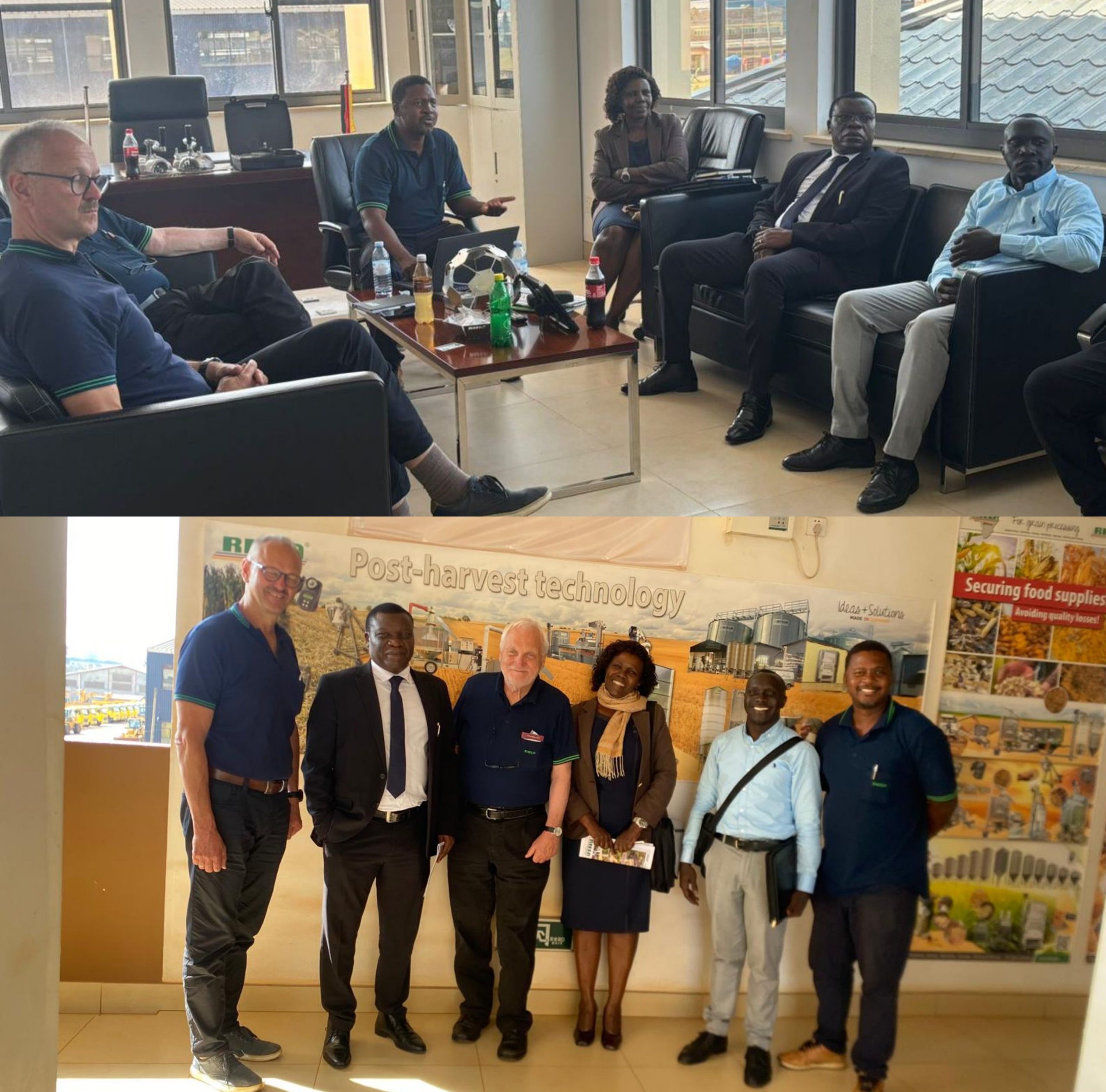 @ Riela Africa, Hosted TGCU Team and AGRA Country Director